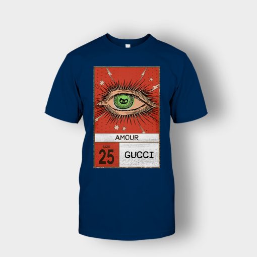 Gucci-Vintage-25-Birthday-Unisex-T-Shirt-Navy