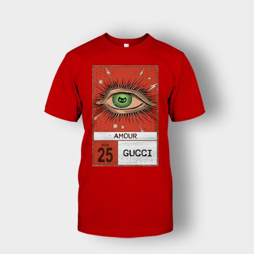 Gucci-Vintage-25-Birthday-Unisex-T-Shirt-Red