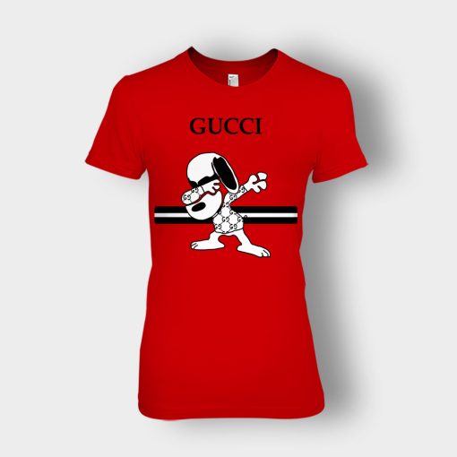 Gucci-Vintage-Inspired-Snoopy-Ladies-T-Shirt-Red