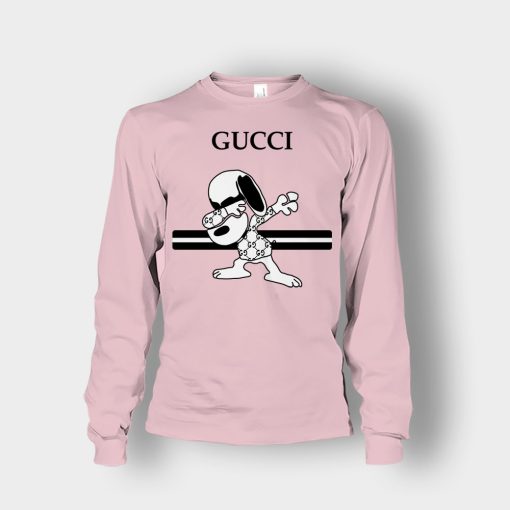 Gucci-Vintage-Inspired-Snoopy-Unisex-Long-Sleeve-Light-Pink