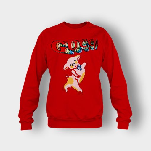 Gucci-With-Piglet-Inspired-Crewneck-Sweatshirt-Red