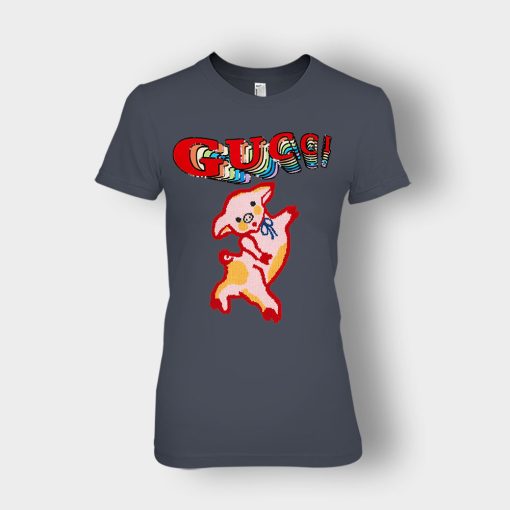 Gucci-With-Piglet-Inspired-Ladies-T-Shirt-Dark-Heather