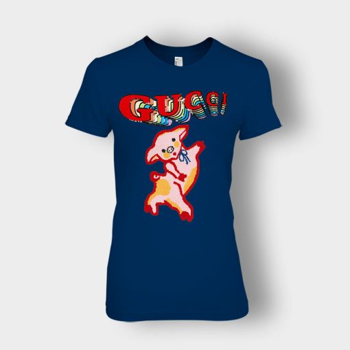 Gucci-With-Piglet-Inspired-Ladies-T-Shirt-Navy