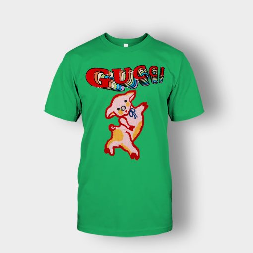 Gucci-With-Piglet-Inspired-Unisex-T-Shirt-Irish-Green