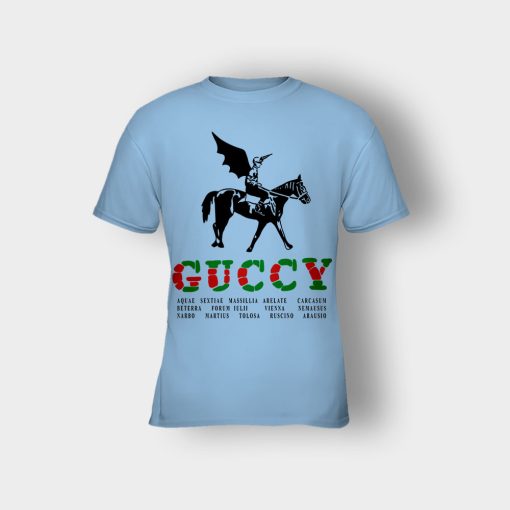 Gucci-With-Winged-Jockey-Inspired-Kids-T-Shirt-Light-Blue