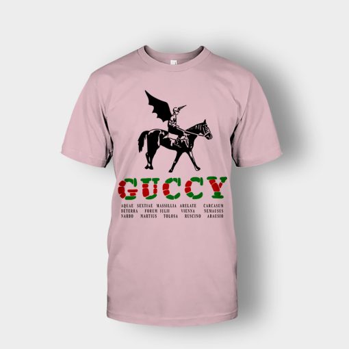 Gucci-With-Winged-Jockey-Inspired-Unisex-T-Shirt-Light-Pink