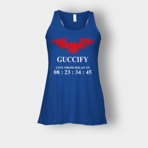 Guccify-Live-From-Milan-Inspired-Bella-Womens-Flowy-Tank-Royal
