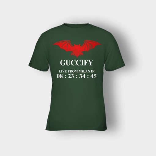Guccify-Live-From-Milan-Inspired-Kids-T-Shirt-Forest