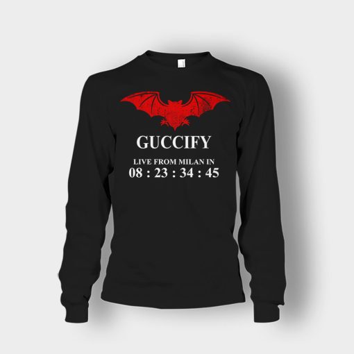 Guccify-Live-From-Milan-Inspired-Unisex-Long-Sleeve-Black