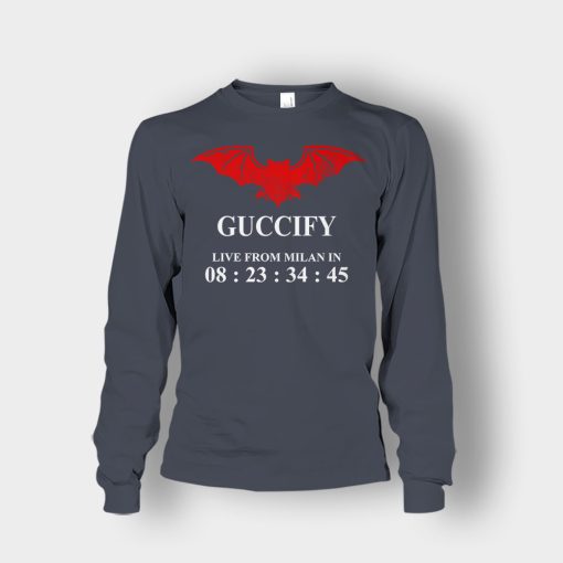 Guccify-Live-From-Milan-Inspired-Unisex-Long-Sleeve-Dark-Heather