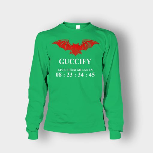 Guccify-Live-From-Milan-Inspired-Unisex-Long-Sleeve-Irish-Green