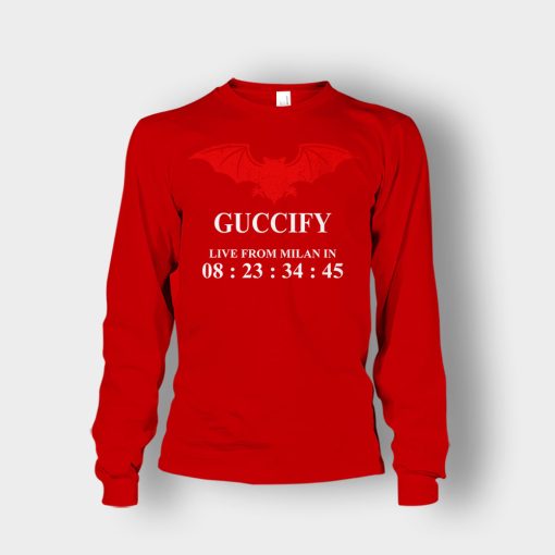 Guccify-Live-From-Milan-Inspired-Unisex-Long-Sleeve-Red