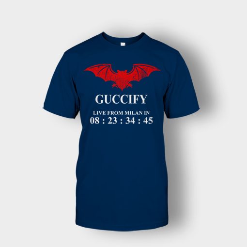 Guccify-Live-From-Milan-Inspired-Unisex-T-Shirt-Navy