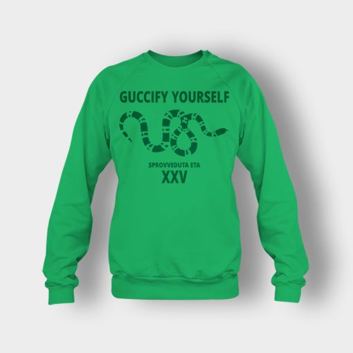 Guccify-Yourself-Inspired-Crewneck-Sweatshirt-Irish-Green