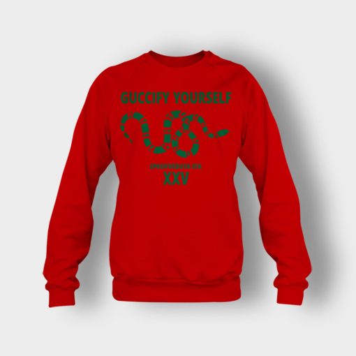 Guccify-Yourself-Inspired-Crewneck-Sweatshirt-Red
