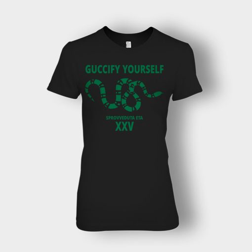 Guccify-Yourself-Inspired-Ladies-T-Shirt-Black