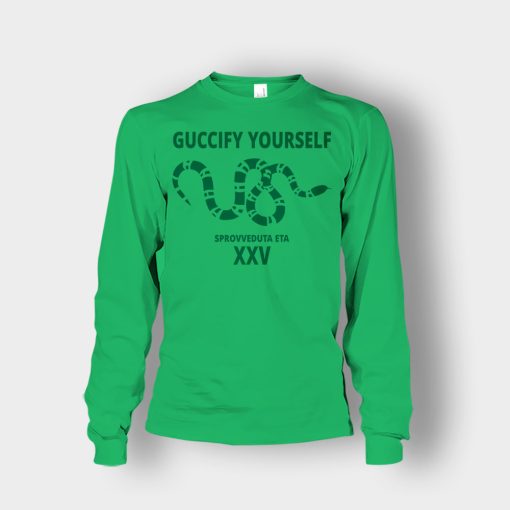 Guccify-Yourself-Inspired-Unisex-Long-Sleeve-Irish-Green