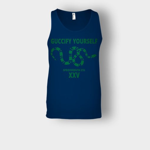 Guccify-Yourself-Inspired-Unisex-Tank-Top-Navy