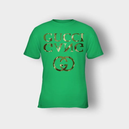 Hip-Hop-Fashion-Camo-Gucci-Gang-Lil-Pump-Kids-T-Shirt-Irish-Green