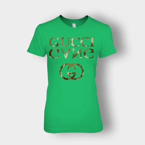 Hip-Hop-Fashion-Camo-Gucci-Gang-Lil-Pump-Ladies-T-Shirt-Irish-Green