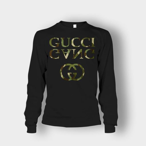 Hip-Hop-Fashion-Camo-Gucci-Gang-Lil-Pump-Unisex-Long-Sleeve-Black