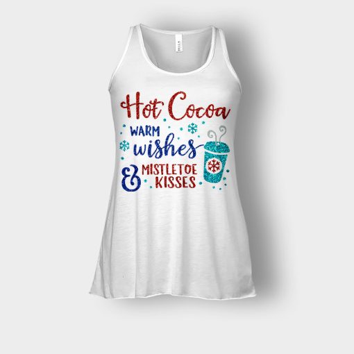 Hot-Cocoa-Warm-Wishes-and-Mistletoe-Kisses-Disney-Inspired-Bella-Womens-Flowy-Tank-White