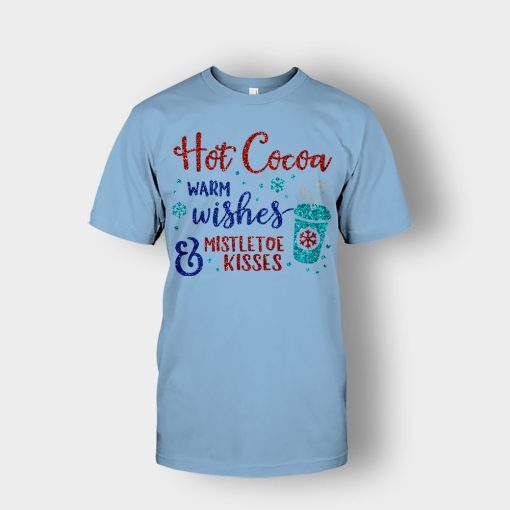 Hot-Cocoa-Warm-Wishes-and-Mistletoe-Kisses-Disney-Inspired-Unisex-T-Shirt-Light-Blue