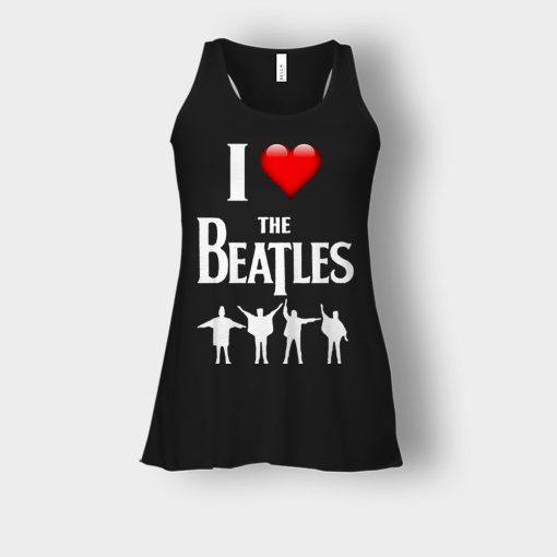 I-love-the-Beatles-Bella-Womens-Flowy-Tank-Black