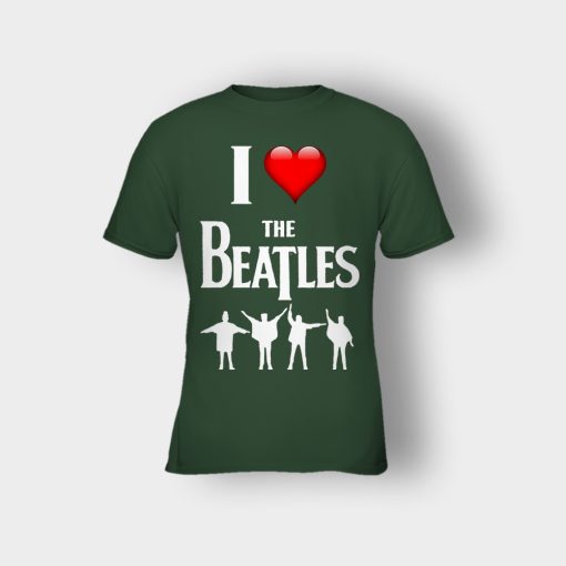 I-love-the-Beatles-Kids-T-Shirt-Forest