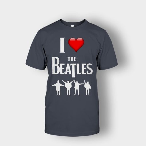 I-love-the-Beatles-Unisex-T-Shirt-Dark-Heather