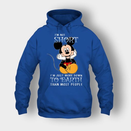 Im-Not-Short-Im-Just-More-Down-To-Eart-Unisex-Hoodie-Royal