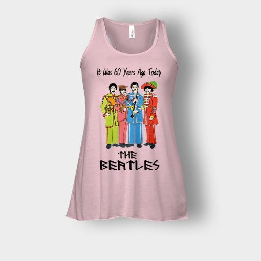 It-was-60-years-ago-today-the-beatles-Bella-Womens-Flowy-Tank-Light-Pink