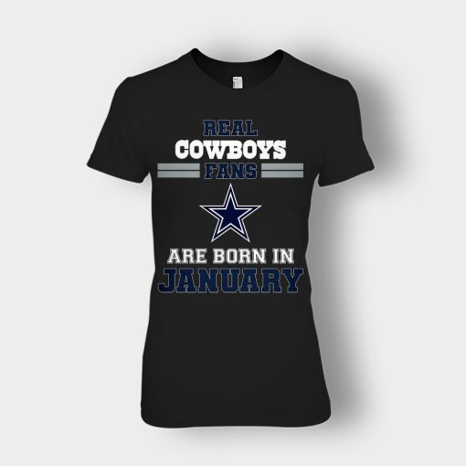 January-Birthday-Dallas-Cowboys-Fan-Ladies-T-Shirt-Black