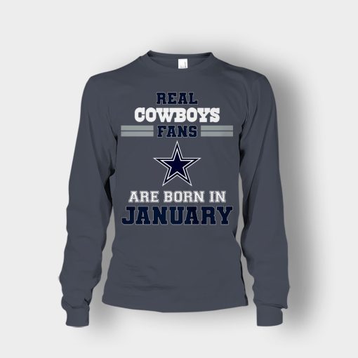 January-Birthday-Dallas-Cowboys-Fan-Unisex-Long-Sleeve-Dark-Heather