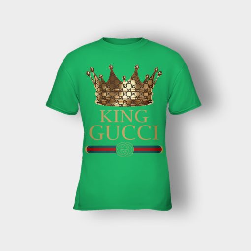 King-Gucci-Inspired-Kids-T-Shirt-Irish-Green