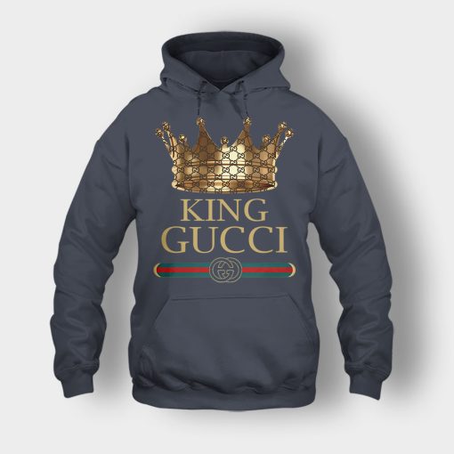 King-Gucci-Inspired-Unisex-Hoodie-Dark-Heather