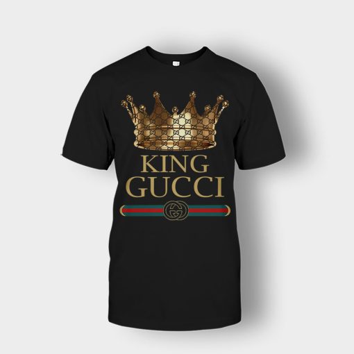 King-Gucci-Inspired-Unisex-T-Shirt-Black