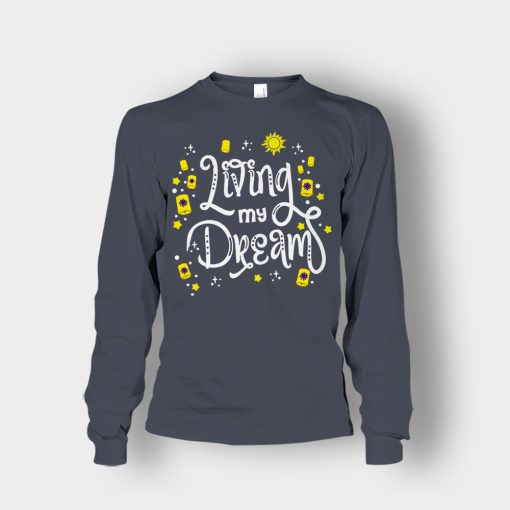 Living-My-Dream-Disney-Tangled-Unisex-Long-Sleeve-Dark-Heather