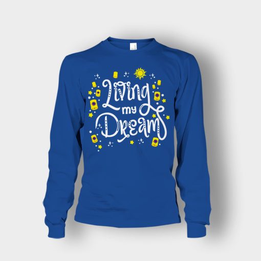 Living-My-Dream-Disney-Tangled-Unisex-Long-Sleeve-Royal