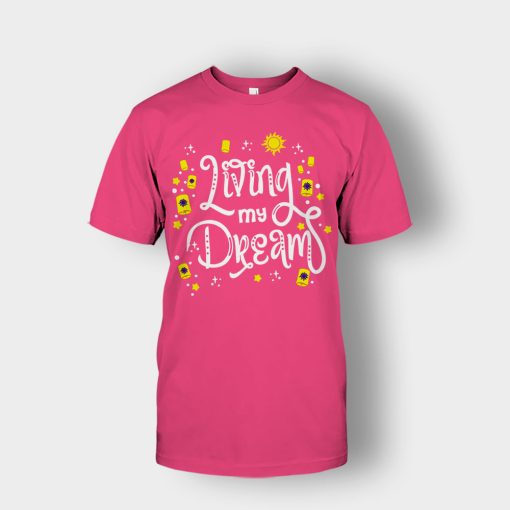 Living-My-Dream-Disney-Tangled-Unisex-T-Shirt-Heliconia