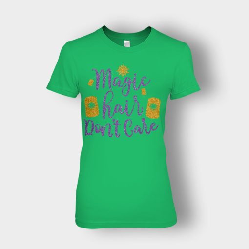 Magic-Hair-Dont-Care-Tangled-Disney-Inspired-Ladies-T-Shirt-Irish-Green