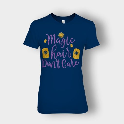 Magic-Hair-Dont-Care-Tangled-Disney-Inspired-Ladies-T-Shirt-Navy
