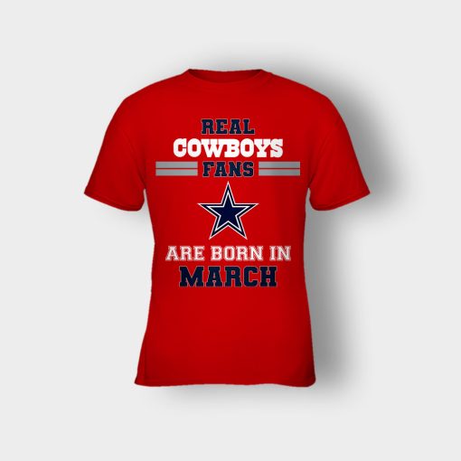 March-Birthday-Dallas-Cowboys-Fan-Kids-T-Shirt-Red