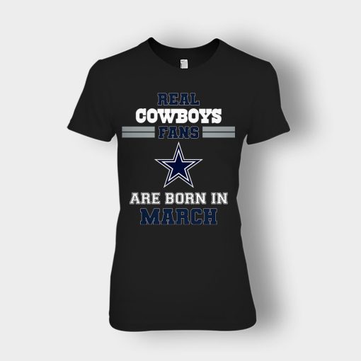 March-Birthday-Dallas-Cowboys-Fan-Ladies-T-Shirt-Black