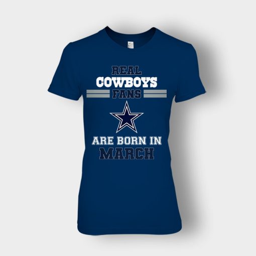 March-Birthday-Dallas-Cowboys-Fan-Ladies-T-Shirt-Navy