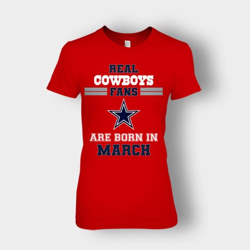 March-Birthday-Dallas-Cowboys-Fan-Ladies-T-Shirt-Red