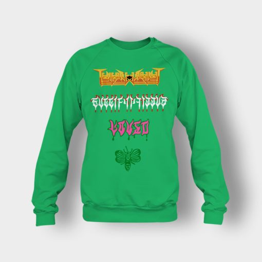 Metal-Gucci-Inspired-Crewneck-Sweatshirt-Irish-Green