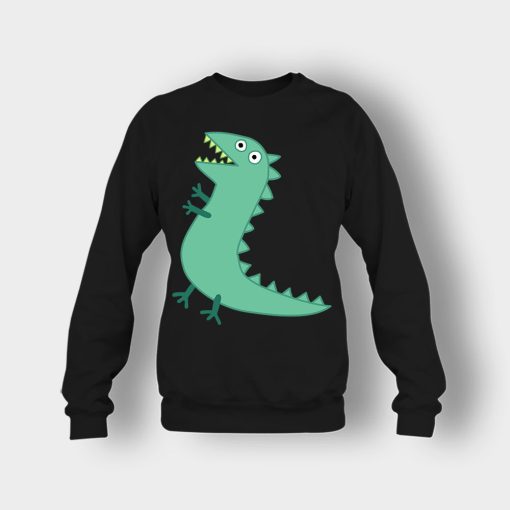 Mr-Dinosaur-Peppa-Pig-Crewneck-Sweatshirt-Black