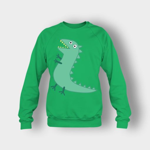 Mr-Dinosaur-Peppa-Pig-Crewneck-Sweatshirt-Irish-Green