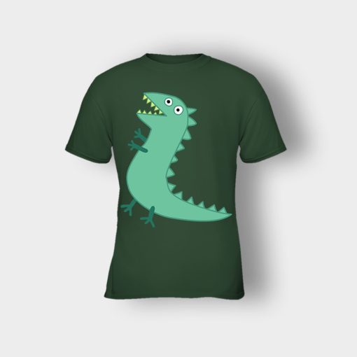 Mr-Dinosaur-Peppa-Pig-Kids-T-Shirt-Forest
